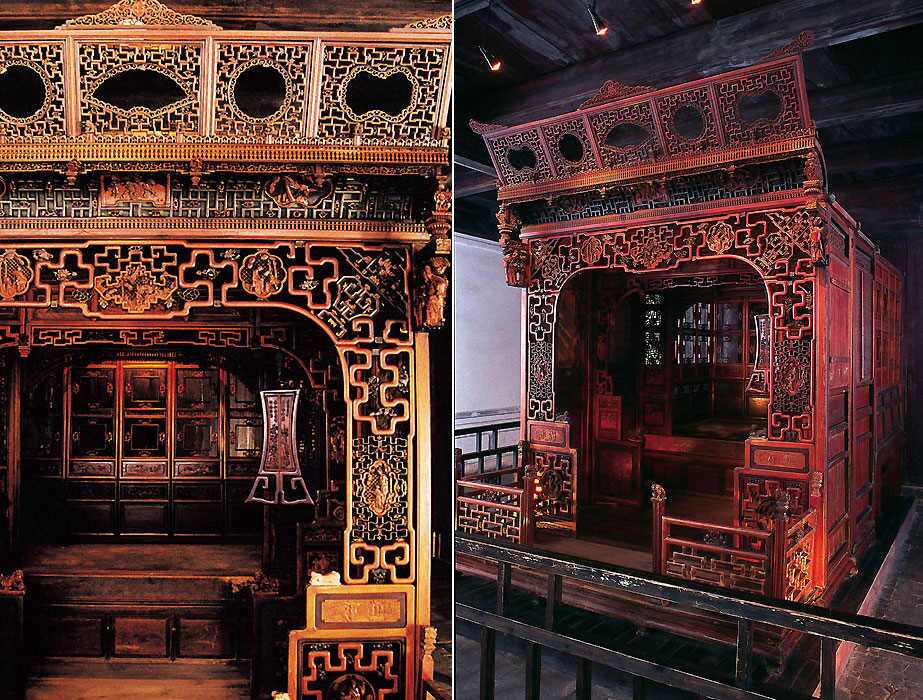 Ancient Chinese Wood Beds