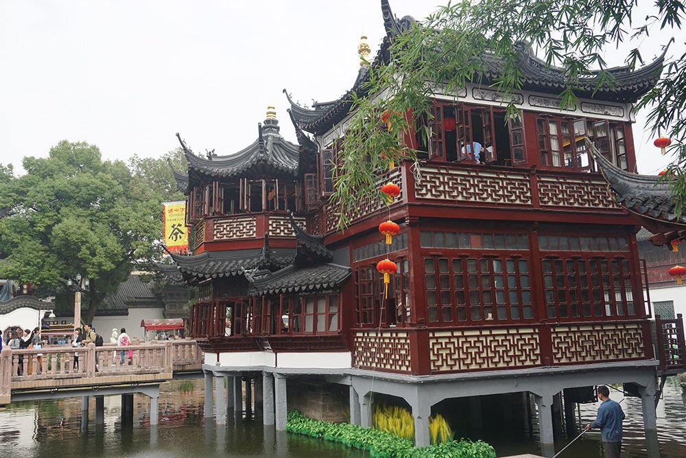 A Pavilion in Yuyuan Garden