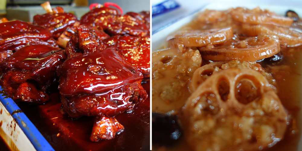 Pork Shank and Lotus Root Combo